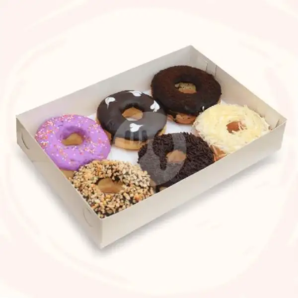 Donut Gift Special 6 | Quina Lapis Kukus, Pekalongan