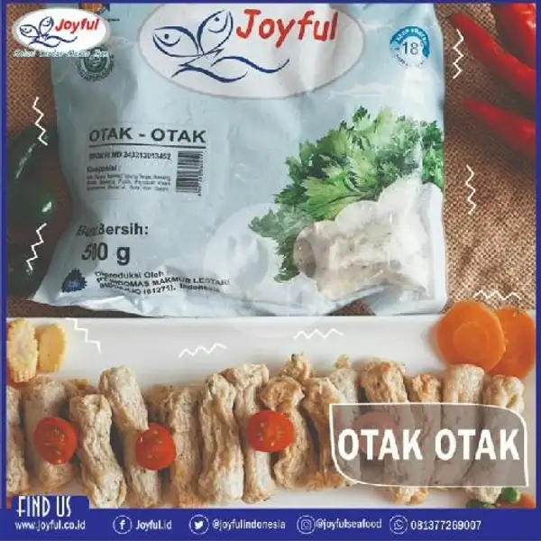 Joyful Otak Otak 500gr | Maryam Frozen Food, Sidotopo Wetan Mulia