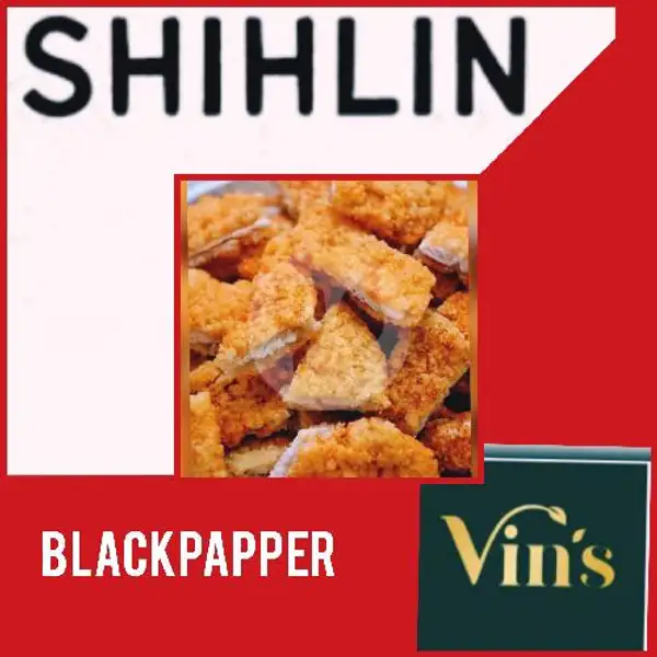 Shihlin Vins Blackpapper | Tahu Gila, Shihlin Vins, Jus Buah Segar, Pedurungan