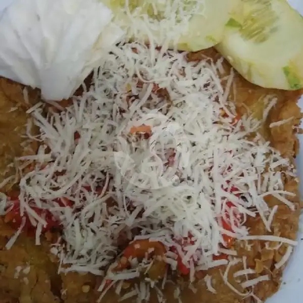 Telur Gepuk Mozzarella | Warung Makan Sosro Sudarmo, Nongsa
