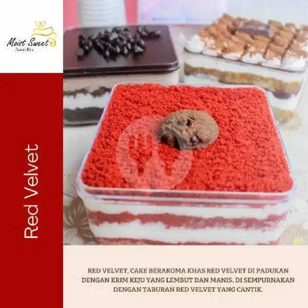 Dessert Box Redvelvet | Mama Hits, Serang