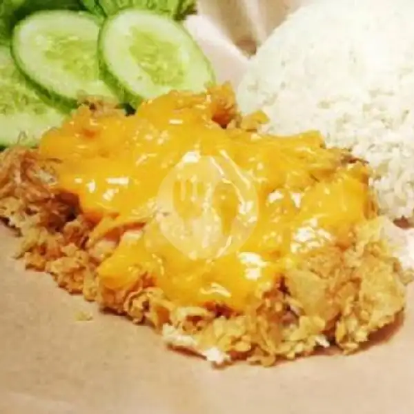 Telur GepkSaus Keju No nasi | Ayam Geprek & Pecel Lele Nabila, Air Padang