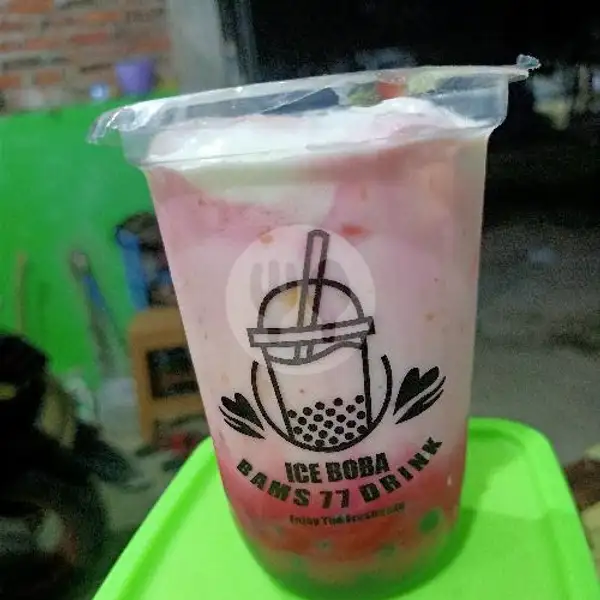 Ice Milk Red Velvet | Ayam Geprek Wong Tegal77, Cibitung