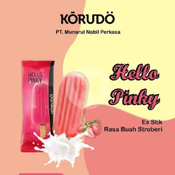 Korudo Hello Pinky | Aice Ice Cream, Roxy