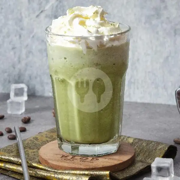 Iced Matcha Green Tea Latte | Klop Coffee, Rukan Sudirman Agung