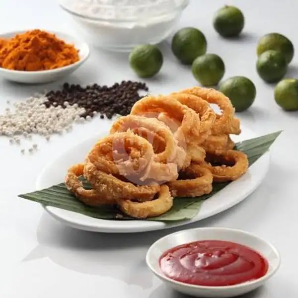 Sotong Goreng Krispy | Salero Rajo, Angsana Muka Kuning