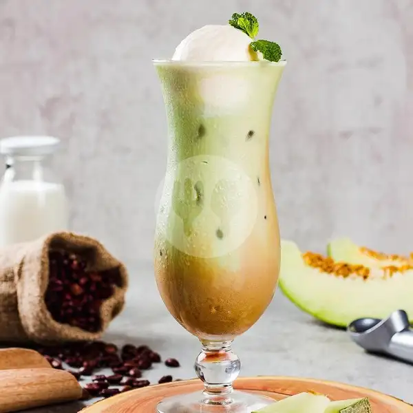 Melon Float | Excelso Coffee, Level 21 Mall