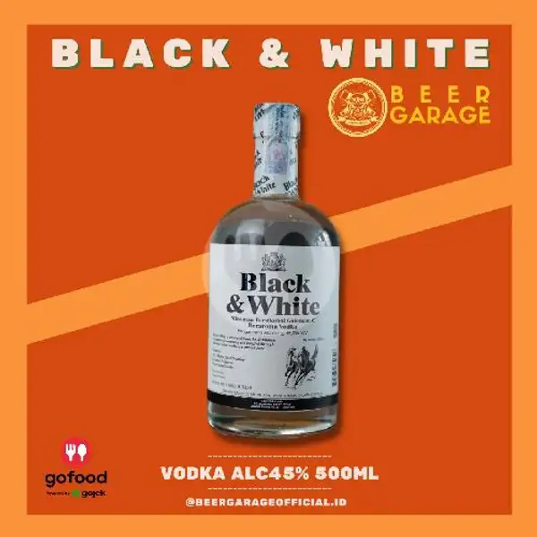 Black and White Vodka 500ml | Beer Garage, Ruko Bolsena