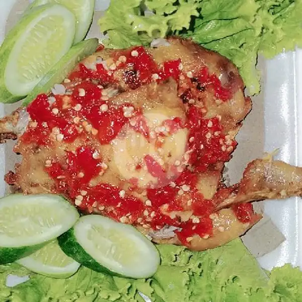 Ayam Penyet Sambal Goang Porsi Puas | Saung Grahajaya, Tarogong Kaler