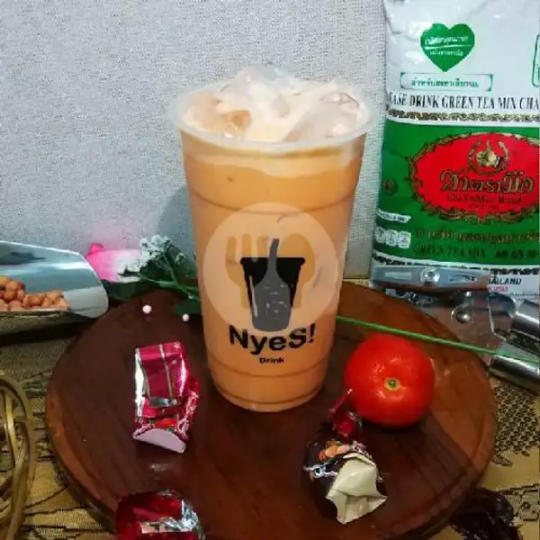 NyeS! Ice Thai Tea Large | Dapoer Ndayu, Gedangan
