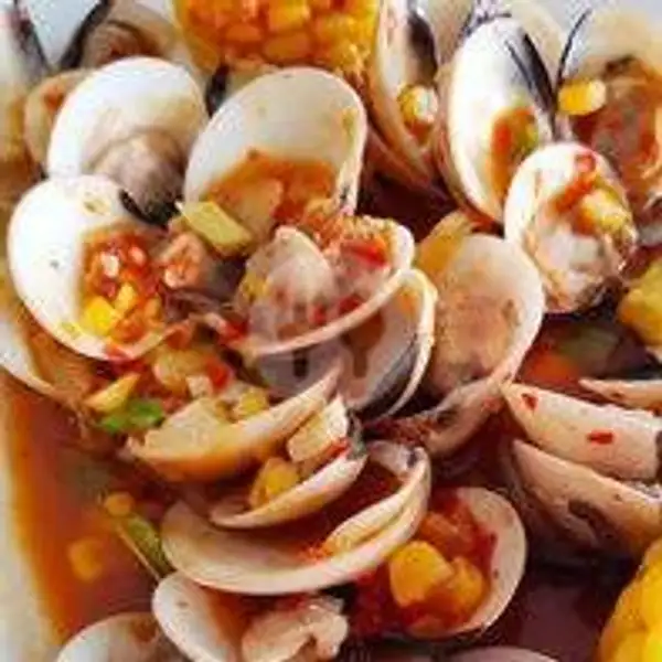 Kerang Tahu Saus Padang | Kerang Seafood Idola, Keputih