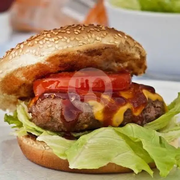 Burger Original Sapi | Burger Kitty, Panglima Aim