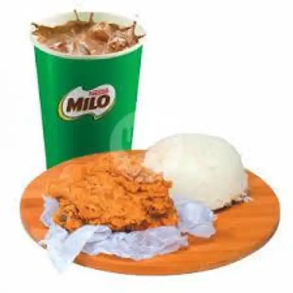 Paket Nasi Ayam Milo | Warung Sobat, Ibu Sangki