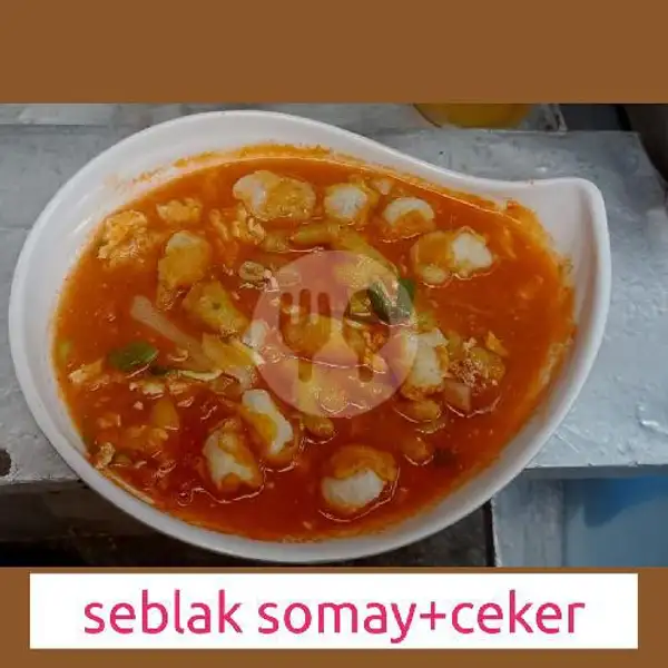 Seblak Somay Kriuk + Ceker | Seblak 77, Cempaka Putih