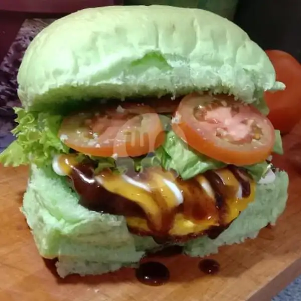 Roti Kukus Telur Beef Burger | ROPANGKU GG, Perintis