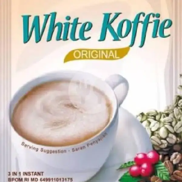 White Coffee Mix Susu Panas | Warkop Mie Aceh Rizky, Sekip