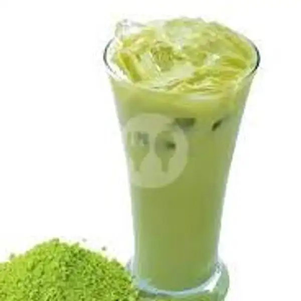 Green Tea Medium | Ayam Geprek Kedai Mikes, Cihanjuang