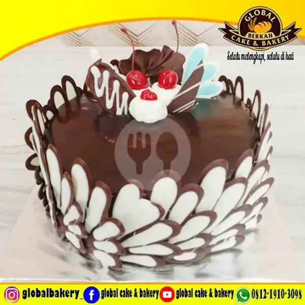 Blackforest Special (BF SPC 57) Uk 18x18 | Global Cake & Bakery,  Jagakarsa