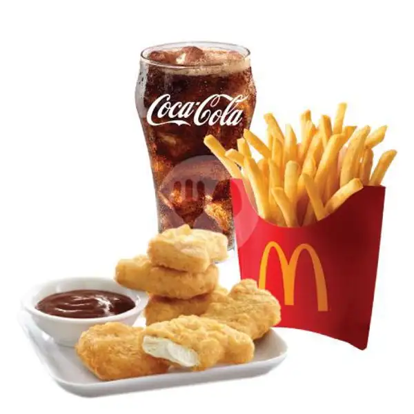 Paket Hemat McNuggets 6 pcs, Medium | McDonald's, Mall Ratu Indah