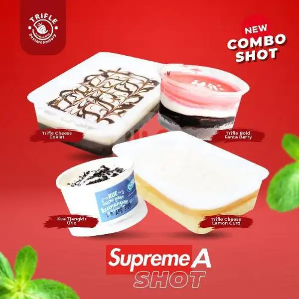 Supreme A Shot | Trifle Dessert, Tambaksari