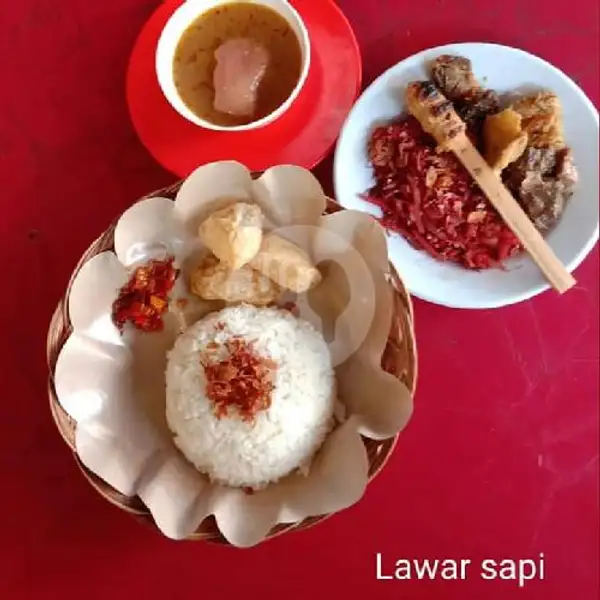 Nasi Campur Lawar Sapi | Wr Nang Landung ,banjar Tegal Langon
