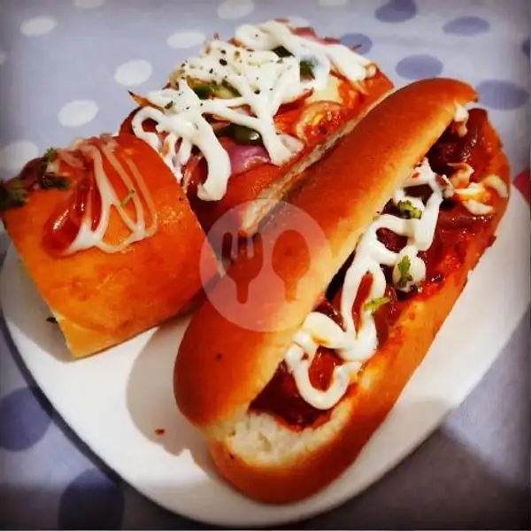 Hotdog Reguler | Kedai Jajan Syauqi, Pondok Gede