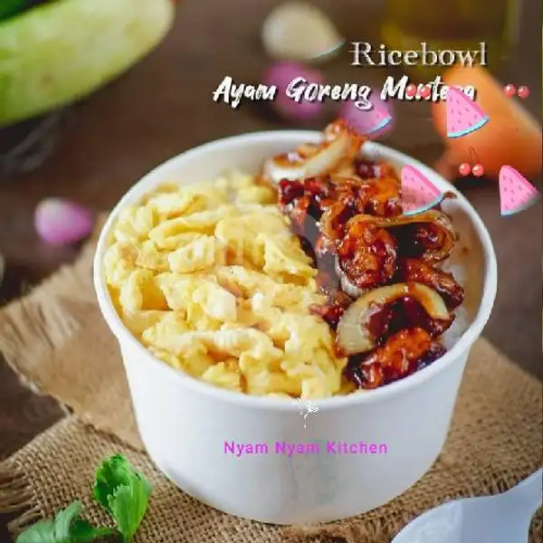 Rice Bowl Ayam Saus Mentega | Nyam Nyam Kitchen