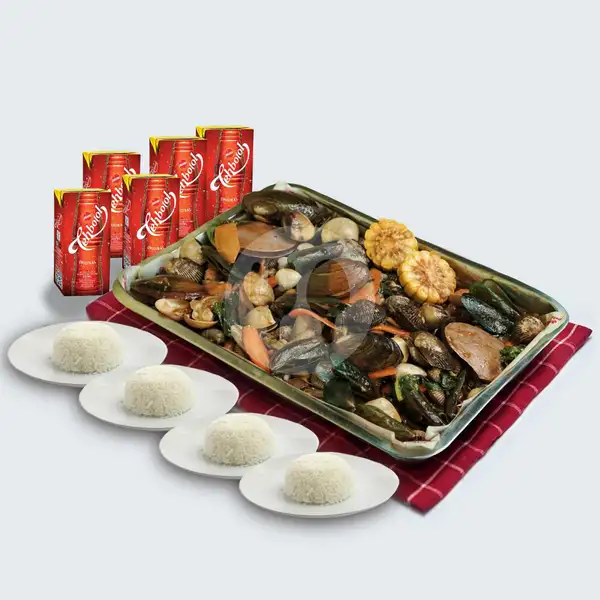 All Mussel Combo Ultimate | Seafood Kiloan Bang Bopak, Teuku Umar