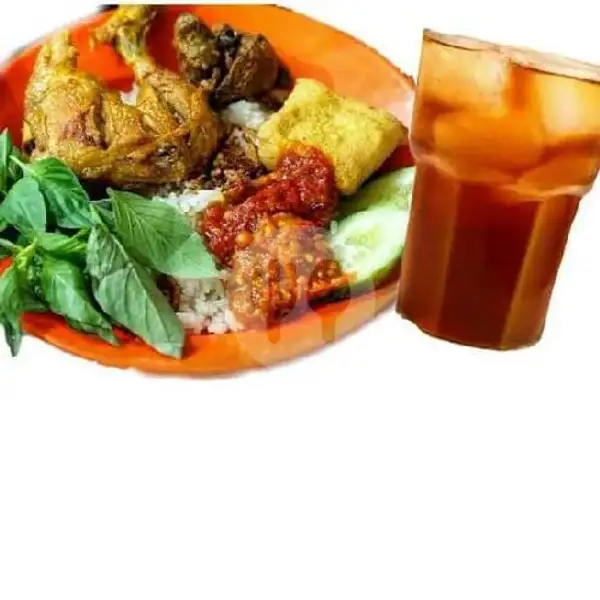 Ayam Penyet + Nasi + Teh Obeng | Pas Mantap 2, Cabang Penuin