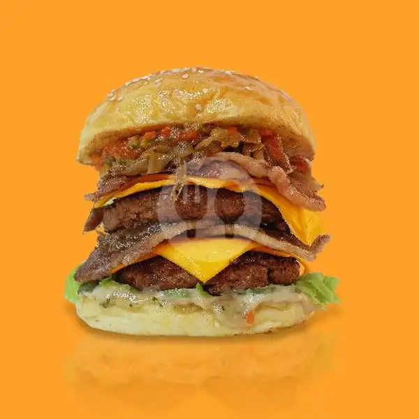 The Cowboys Double | The Gourmet Burger Club, Ranggamalela