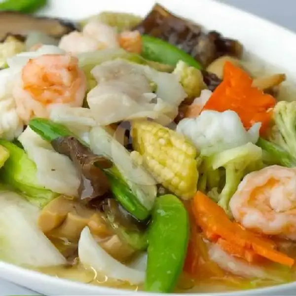 capcay kuah seafood | Waroeng 86 Chinese Food, Surya Sumantri