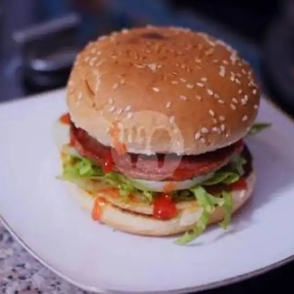 Burger Double Beef Original + Cheese | Zan Burger, M Said