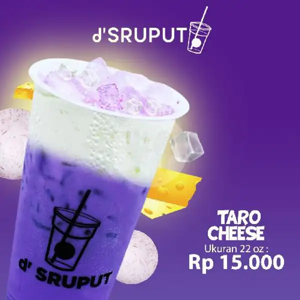 Taro Cheese | D'Sruput, Kampung Malang