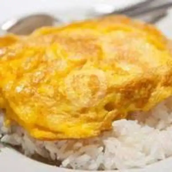 Nasi Telor + Sambal | Ayam Penyet Tepas Aki, Sukapura