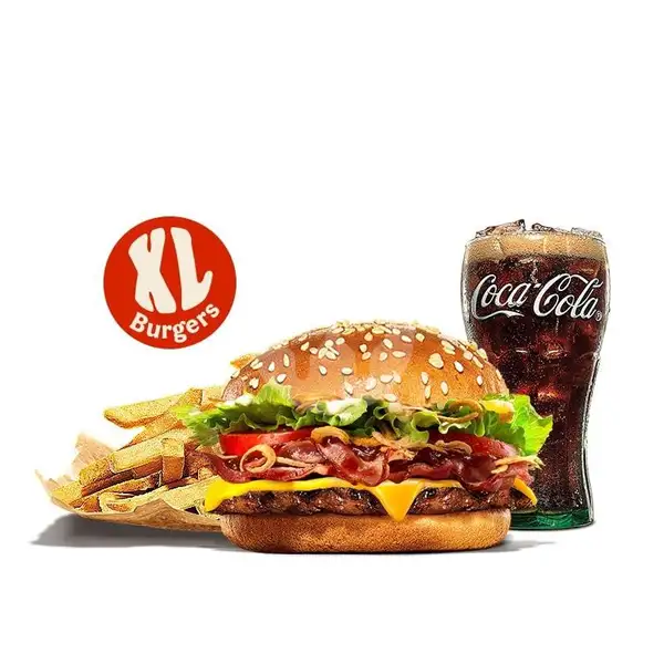 Paket BBQ Steakhouse Beef Medium | Burger King, Level 21 Mall
