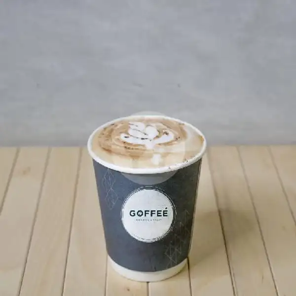 Hot Pandan Latte | Goffee Talasalapang