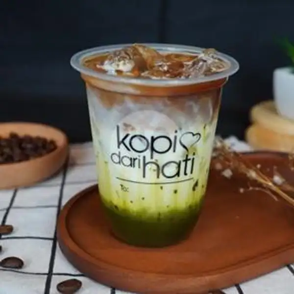 Ice Matcha Espresso | Kopi Dari Hati Citayam, Jl. Raya Cipayung Lio Hek