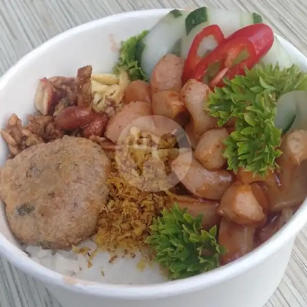 Rice Bowl Jawa Sosis | BaReLo, Swiss-Belinn Malang