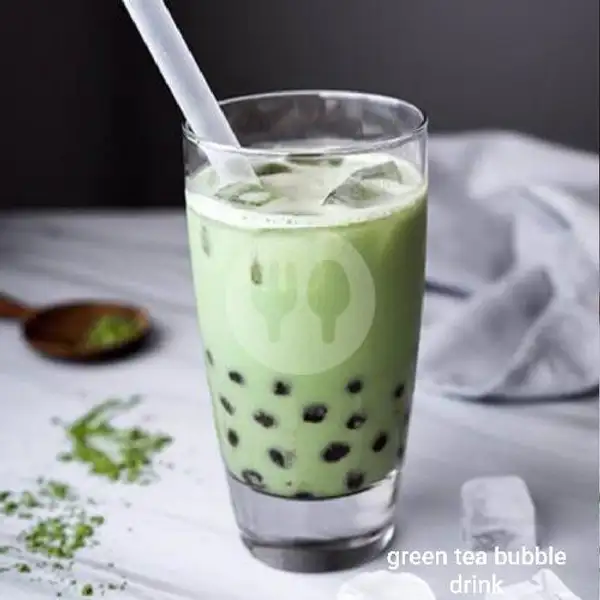 Green Tea | Kedai Mie Quinn dan Dessert, Lowokwaru