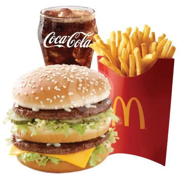 Paket Hemat Big Mac, Large | McDonald's, Galuh Mas-Karawang