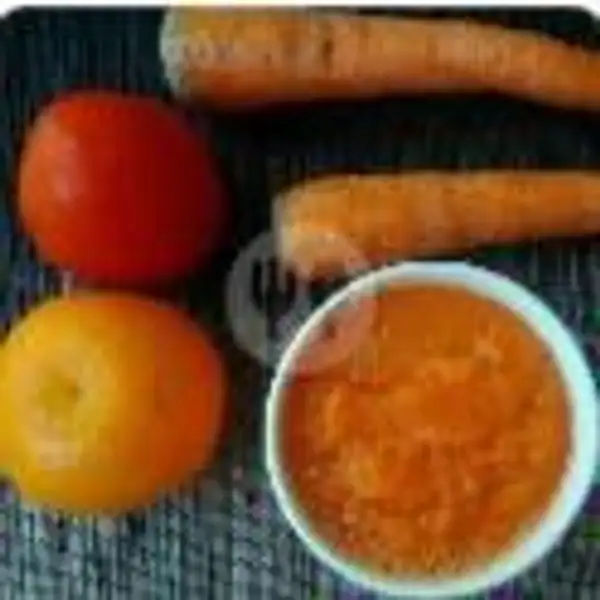 Ice Jus Jeruk + Wortel + Tomat | W-Tiga Sembilan, Pakal