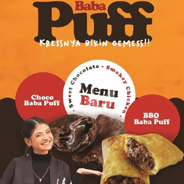 Choco Baba Puff | Kebab Turki Babarafi Limbangan, Bendungan