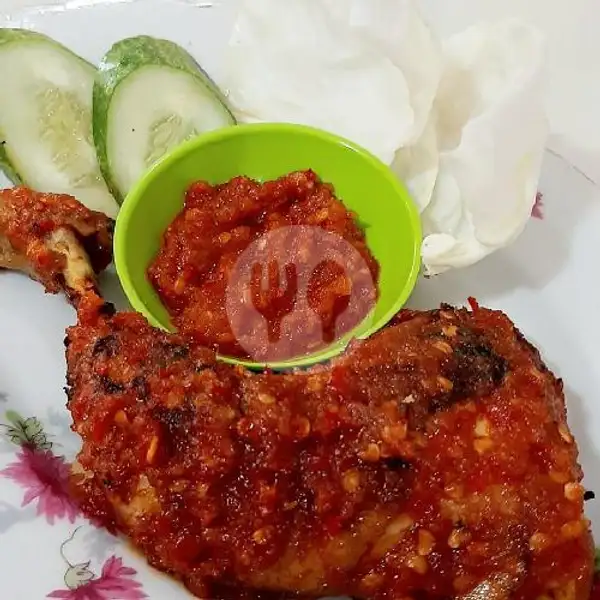 Ayam Bakar Pedas Maknyos | Warung Zeeya 'Ayam Goreng & Bakar, Chicken Wing, Korean, toppoki', Kb Gedang