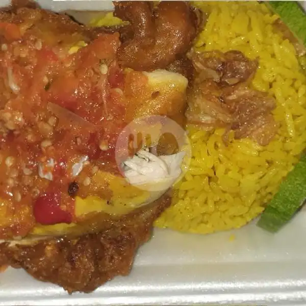 Nasi Kuning+ Ayam Geprek | Nasi Kuning, Nasi Kebuli & Nasi Uduk Bang Ardy