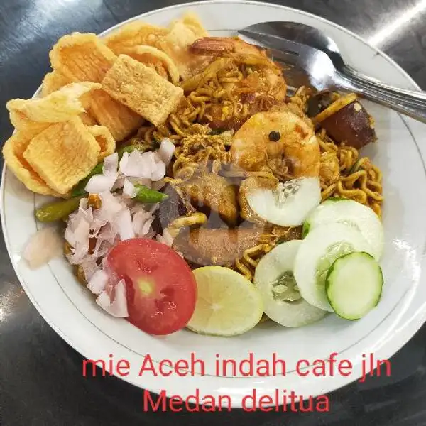 Indomie Udang/Goreng Kering | Mie Aceh Indah Cafe, Deli Tua