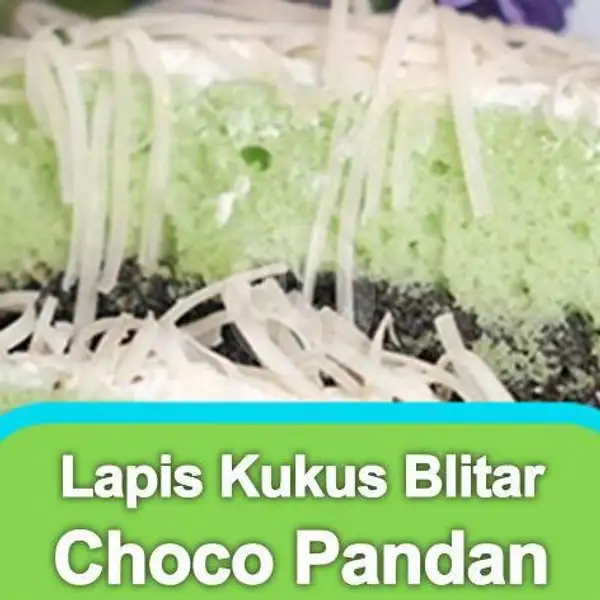 Lapis Kukus Blitar Choco Pandan | Toko Brownise, Denpasar