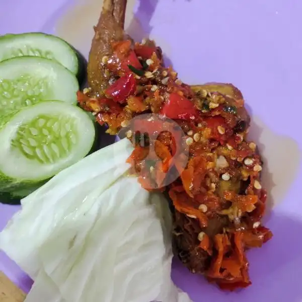 ayam Peyet Cabe Merah | warung makan asri