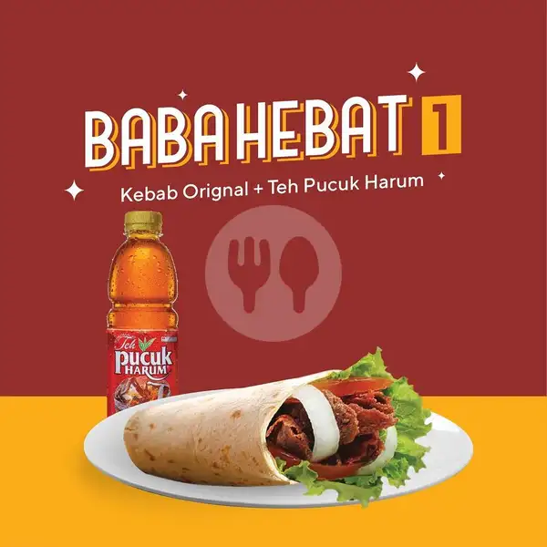 Baba Hemat Banget 1 | Kebab Container by Baba Rafi, SPBU Ngagel