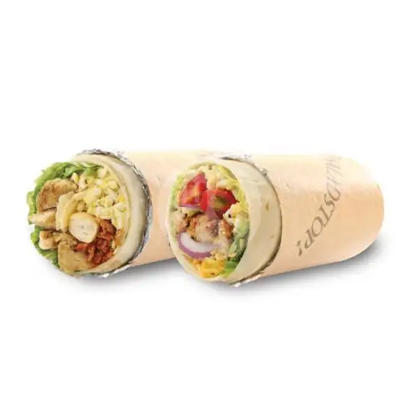 Paket Combo #MakanSehat A Wrap | SaladStop!, Depok (Salad Stop Healthy)