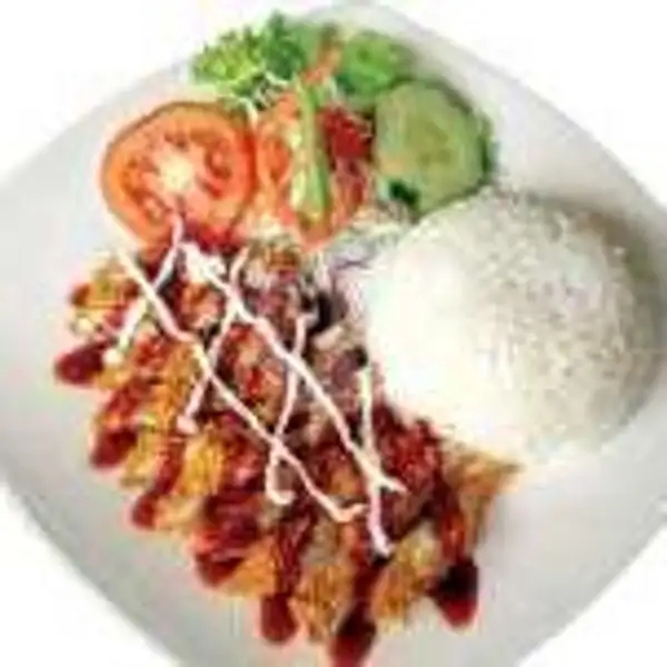 Chicken Katsu rice | Sushi Kawe, Denpasar